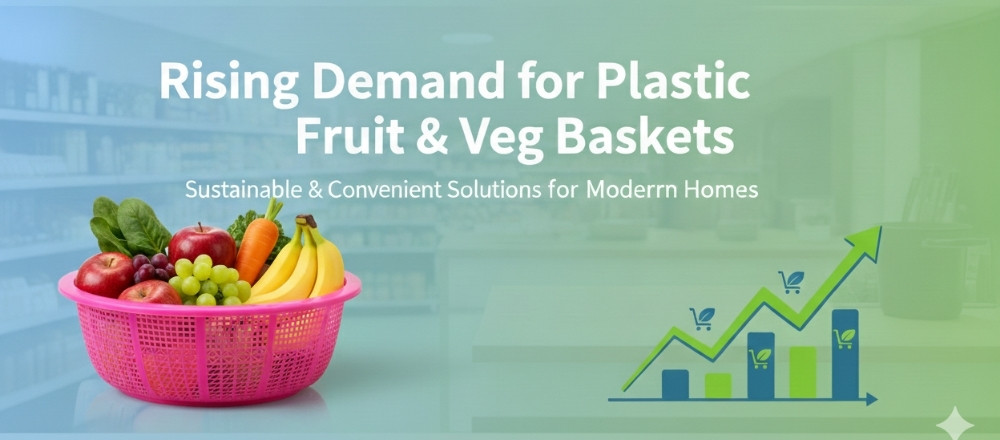 Rising Demand for Plastic Fruit & Veg Baskets