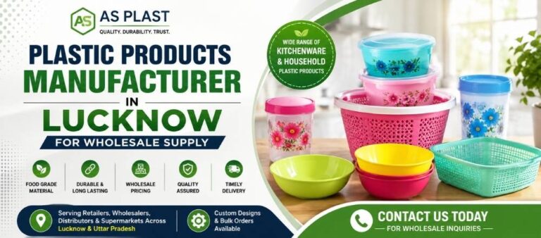 Plastic Products Manufacturer In Lucknow for Wholesale Supply