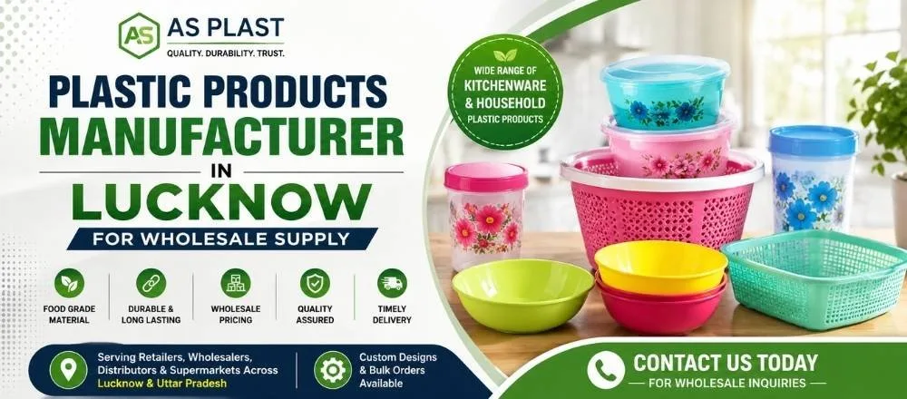 Plastic Products Manufacturer In Lucknow for Wholesale Supply