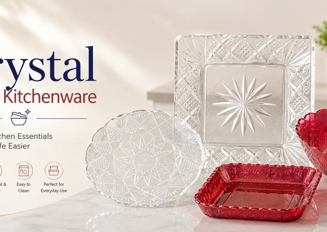Crystal Plastic Kitchenware: Everyday Kitchen Essentials That Make Life Easier