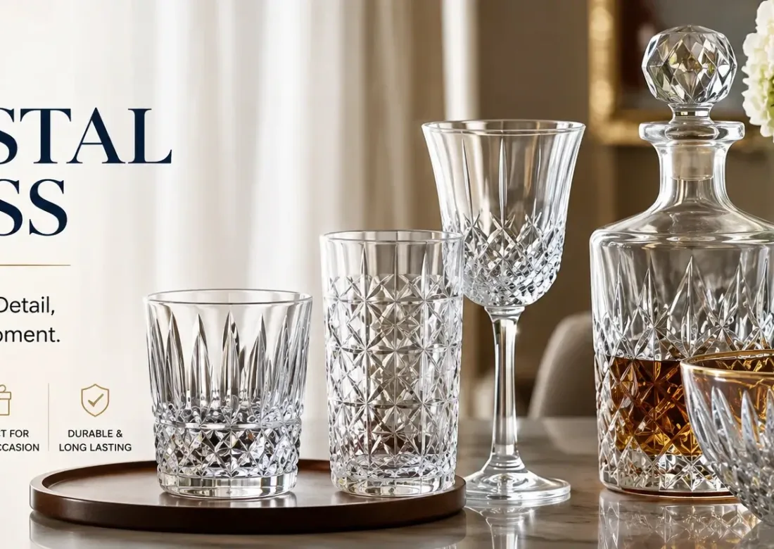 Crystal Glass: A Stylish and Versatile Choice for Everyday Use