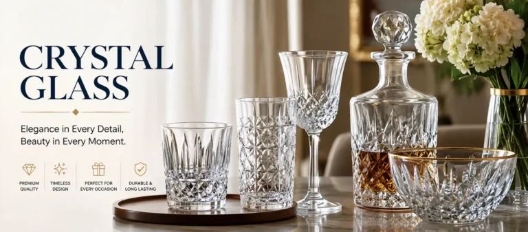 Crystal Glass: A Stylish and Versatile Choice for Everyday Use