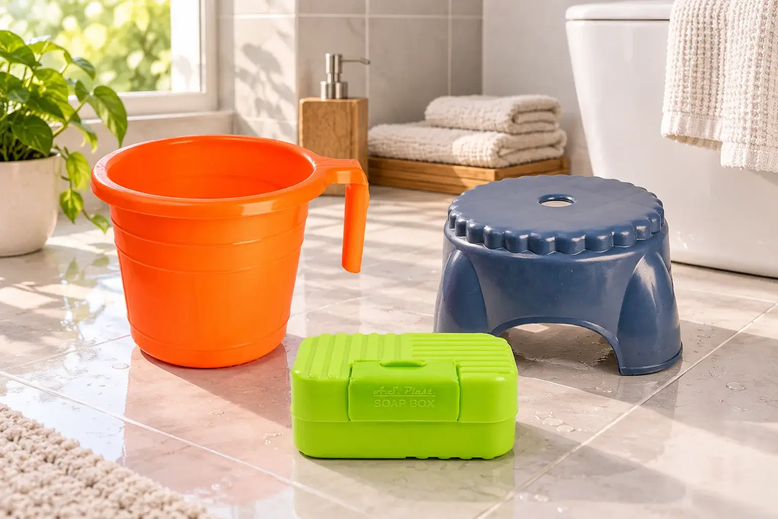 Bathroom plastic products