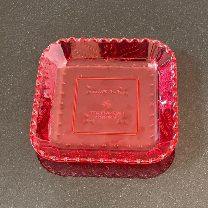 Crystal Plate Square