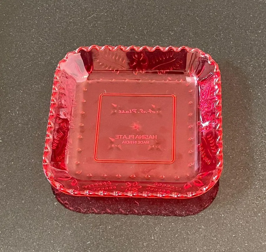 Crystal Plate Square