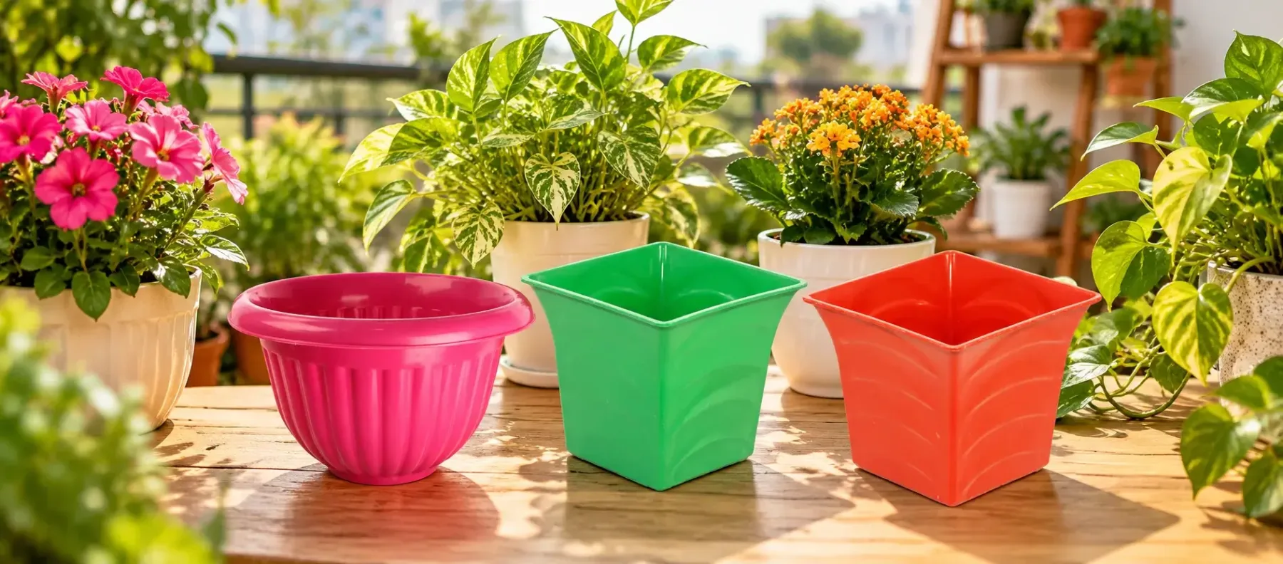 Plastic Pots for Plants