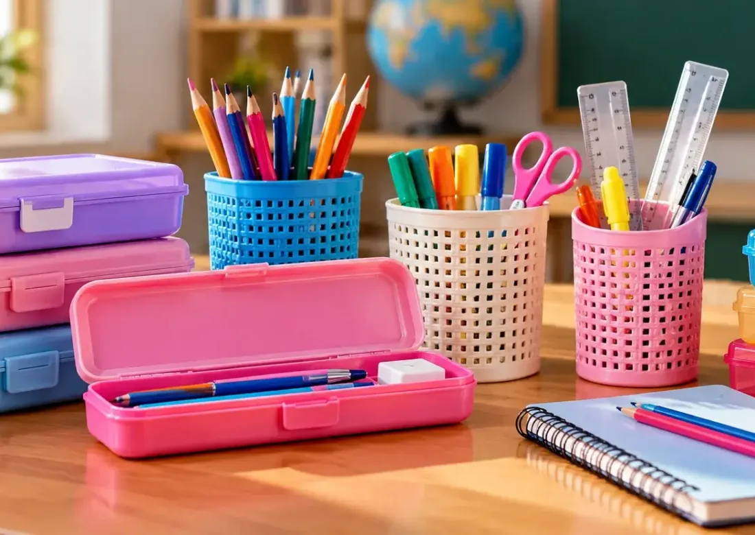 Plastic School Stationery Products Wholesale