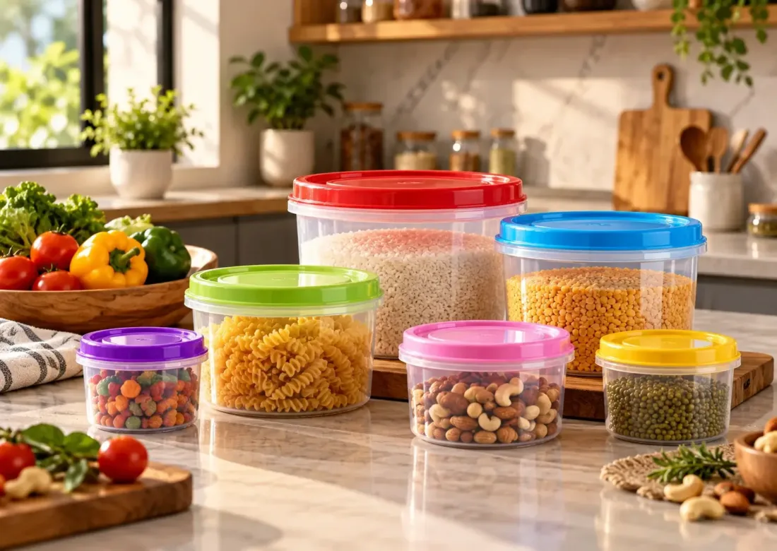 Round Plastic Container